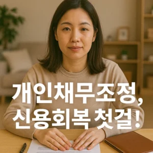 개인채무조정 신용회복