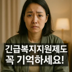 긴급복지지원제도