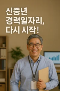 신중년 경력형 일자리