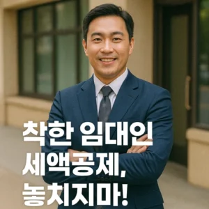 착한 임대인 세액공제