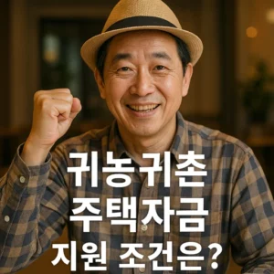 귀농귀촌 주택자금