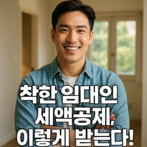 착한 임대인 세액공제