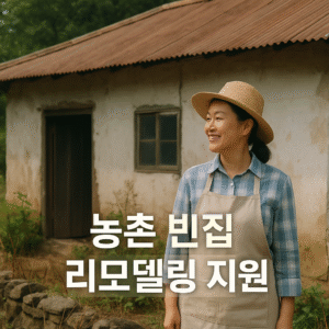 농촌 빈집 리모델링 지원