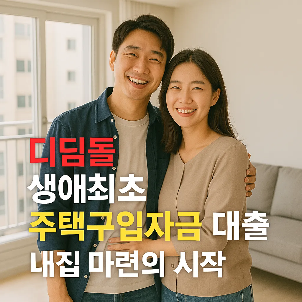 디딤돌 생애최초 주택구입자금 대출.webp