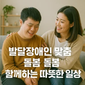 발달장애인 맞춤형 돌봄서비스