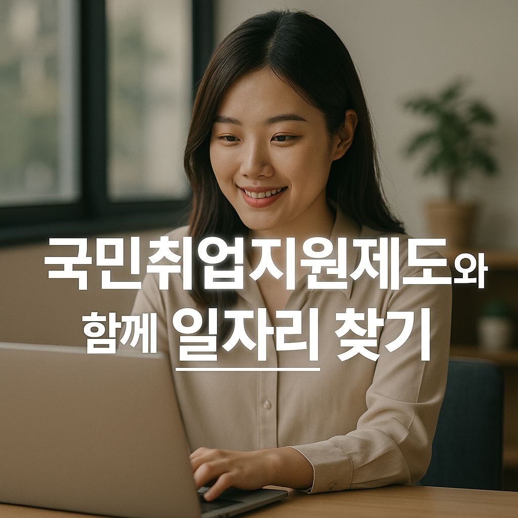 국민취업지원제도 핵심 정보와 지원 유형 완전 정복!