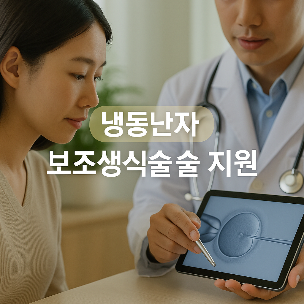 2025년 냉동난자 사용 보조생식술 지원사업 완벽 가이드