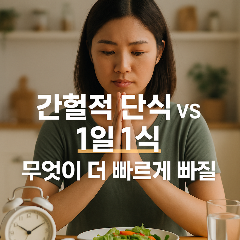 간헐적 단식 vs 1일 1식: 체중 감량 효과 5가지 비교 분석!