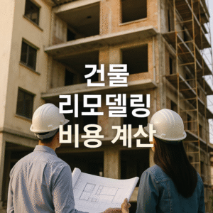 건물 리모델링 비용 계산
