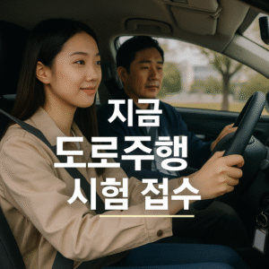 도로주행 시험 접수