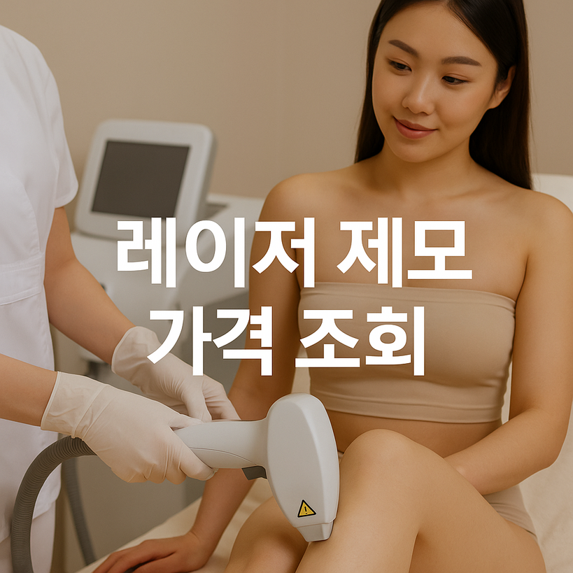 2025년 레이저 제모 가격 현황 및 상세 분석, 내 돈 내고 선택하는 꿀팁!