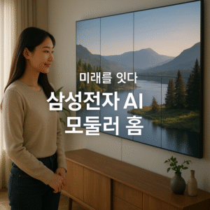 삼성전자 AI 모듈러 홈