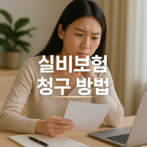 실비보험 청구 방법
