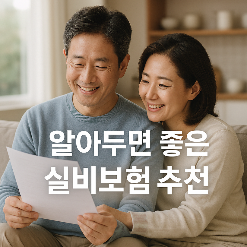 2025년 실비보험 추천 순위와 선택 꿀팁 완전 정리