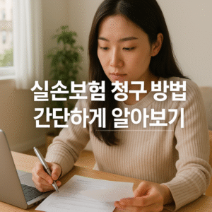 실손보험 청구 방법