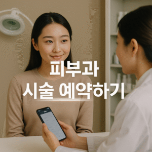 피부과 시술 예약하기