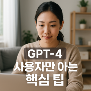 GPT4 사용자만 아는 핵심 팁
