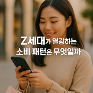 Z세대가 열광하는 소비 패턴은 무엇일까
