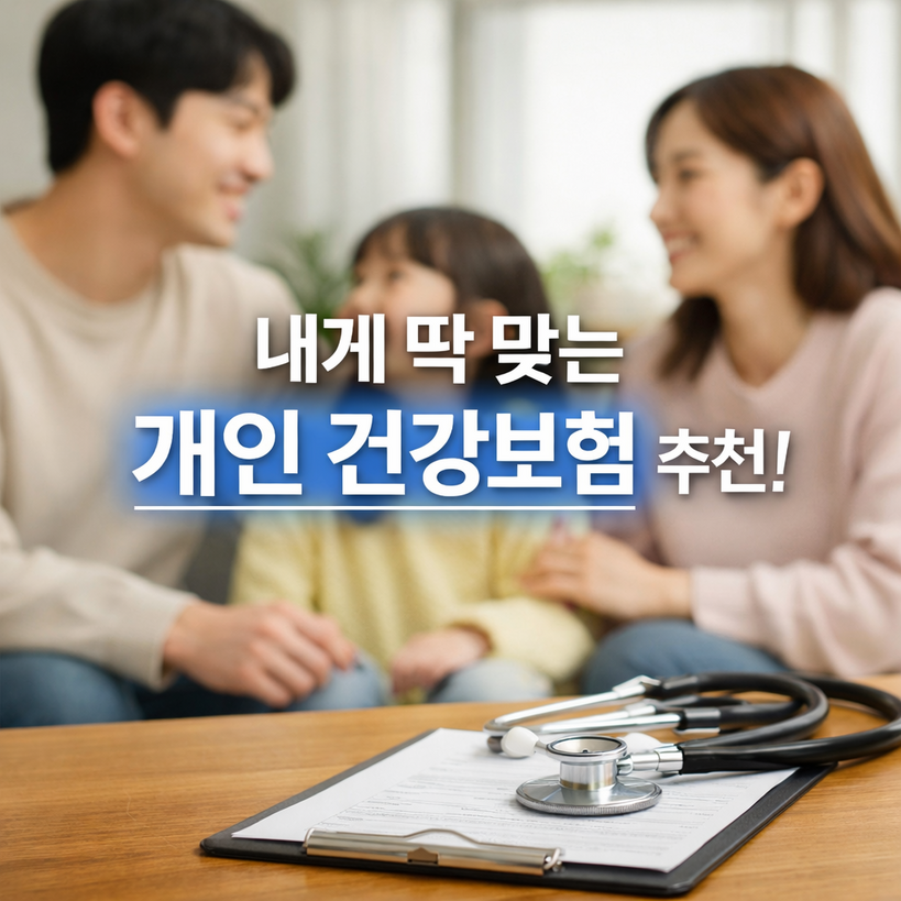 개인 건강보험 추천 최신 가이드 2025｜실속 보험료부터 핵심 보장까지
