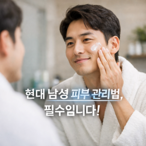 남성 피부 관리법