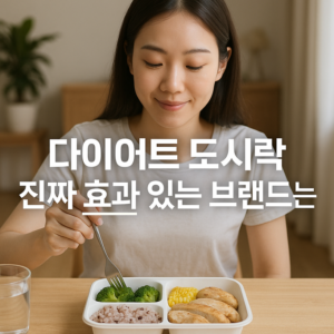 다이어트 도시락 진짜 효과 있는 브랜드는