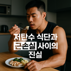 저탄수 식단과 근손실 사이의 진실