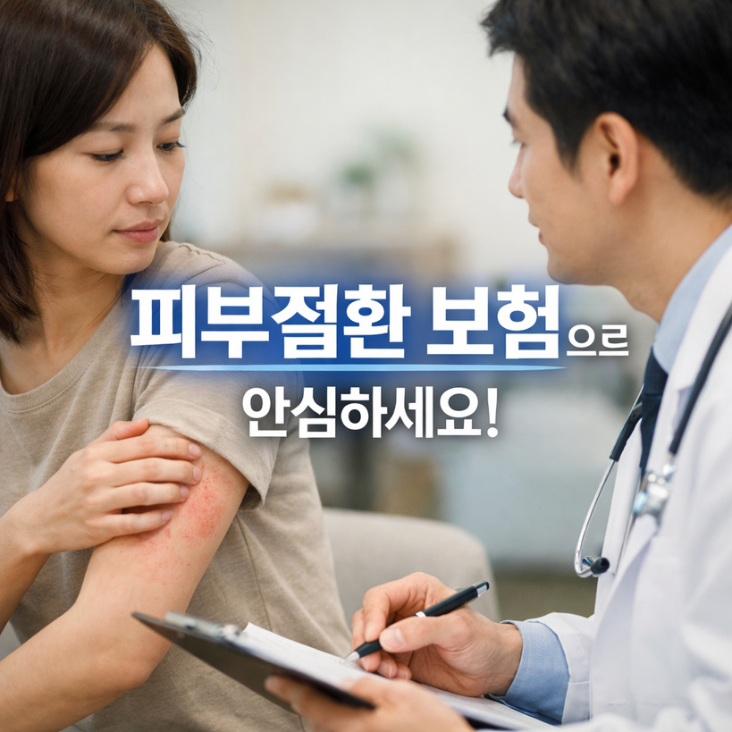 2025년 피부질환 건강보험과 실손보험 보장 총정리