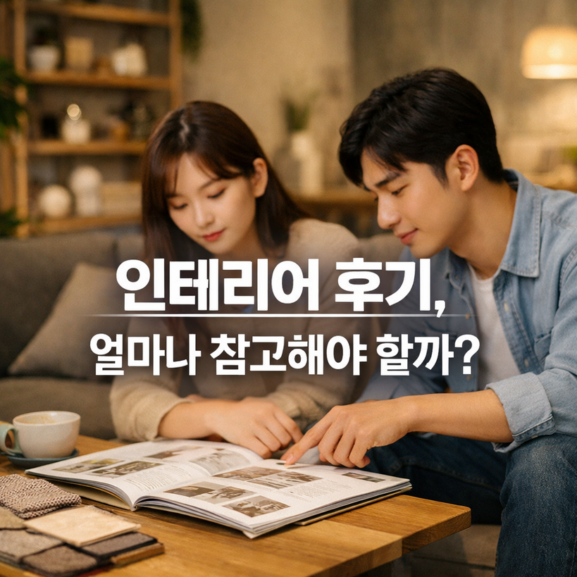 인테리어 후기 참고 필수 데이터와 숫자 기준 정리