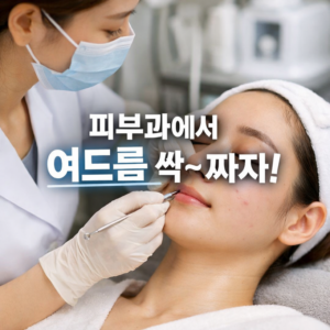피부과 여드름 압출