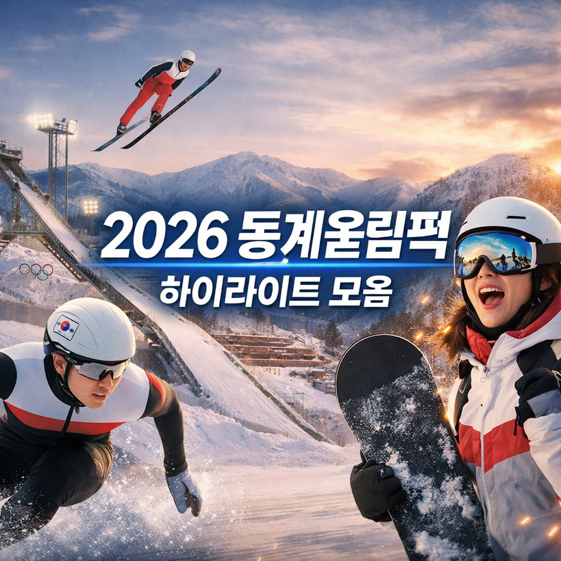 2026 밀라노 코르티나 동계올림픽 하이라이트 총정리