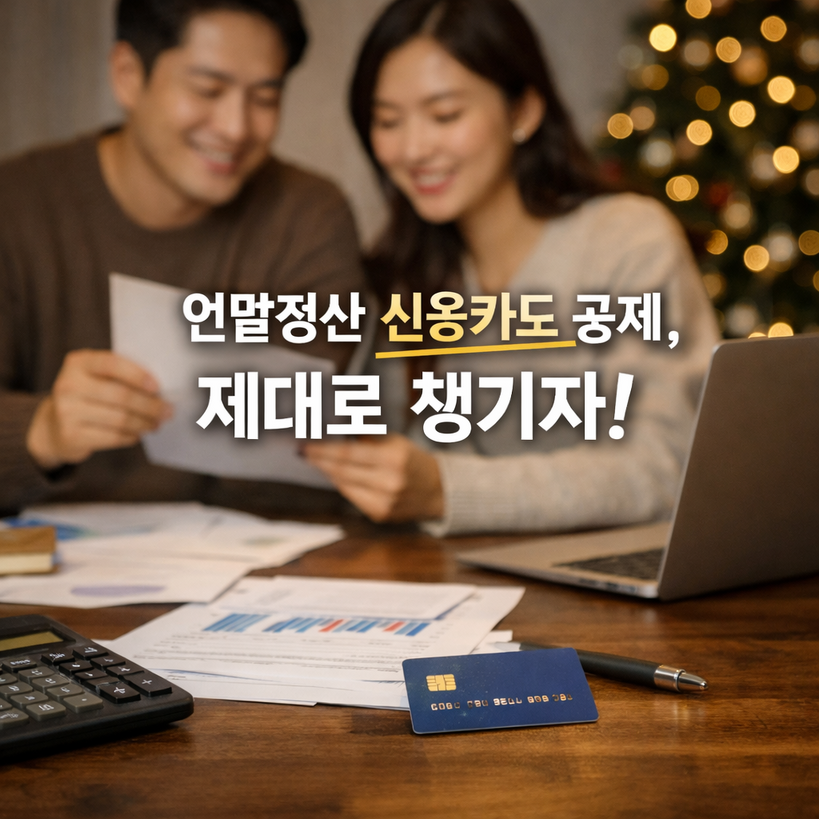 연말정산 신용카드 공제 2026 완전정리 꿀팁 총정리