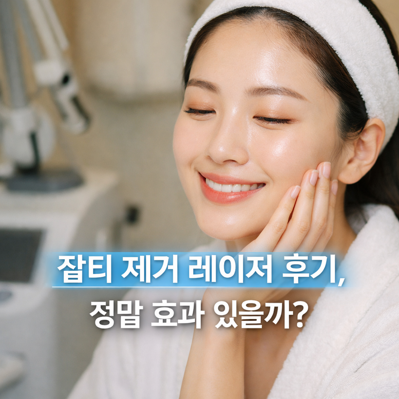 잡티 제거 레이저 10회 후기와 데이터 분석