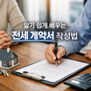 전세 계약서 작성법