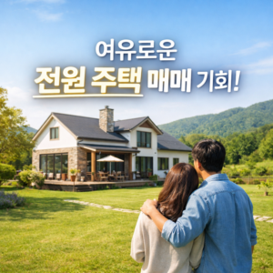 전원 주택 매매