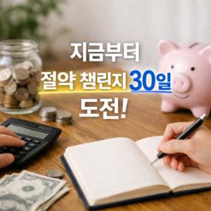 절약 챌린지 30일
