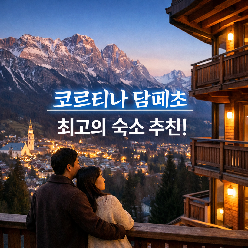 코르티나 담페초 숙소 추천 BEST4 완전정리