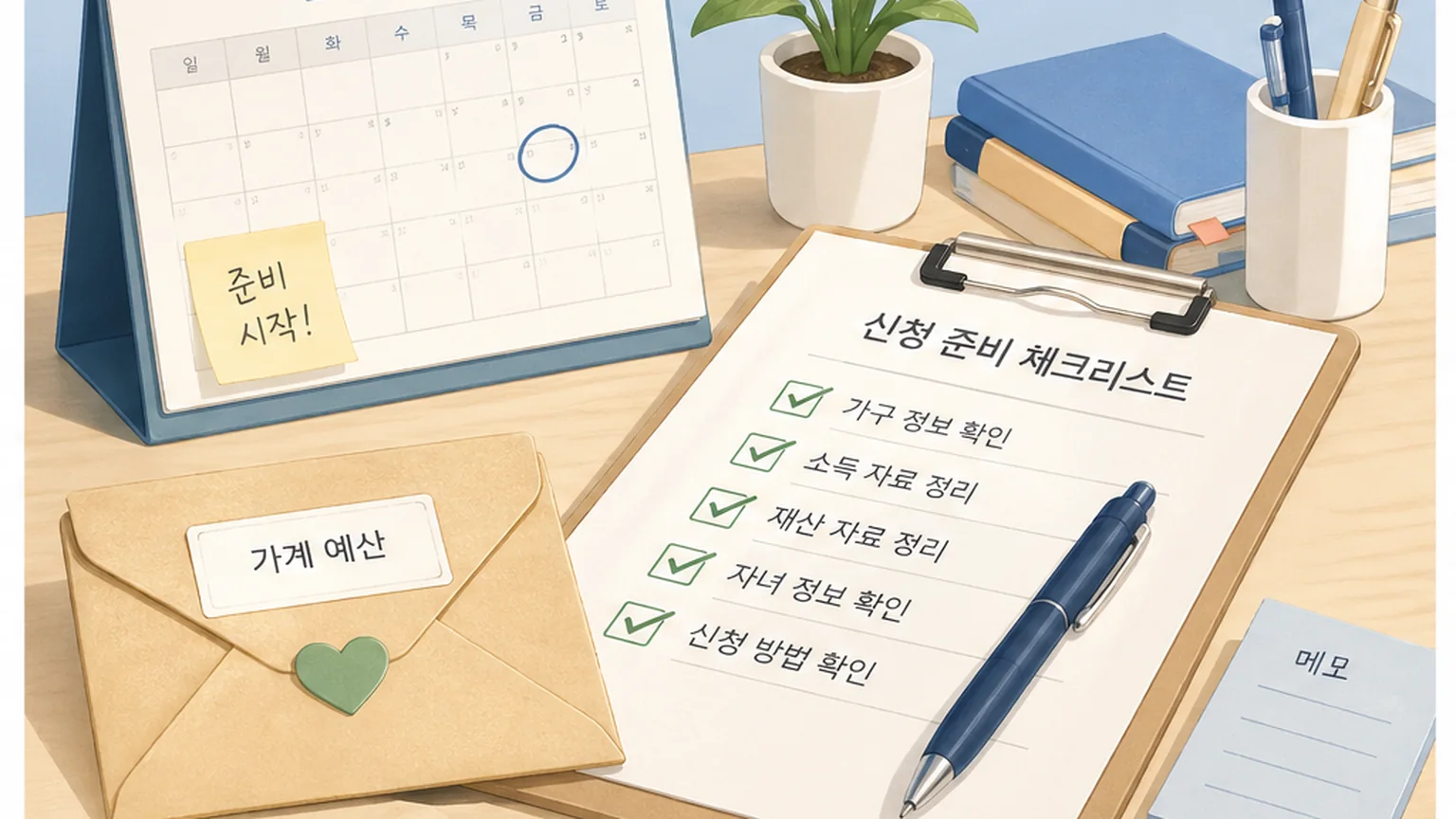 2026 근로 자녀장려금 신청 전 준비 항목 체크 이미지