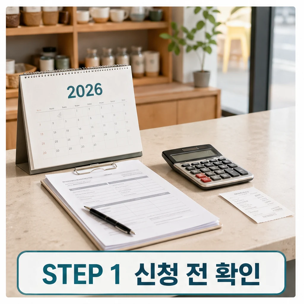 소상공인 지원 예산 신청 전 확인할 항목