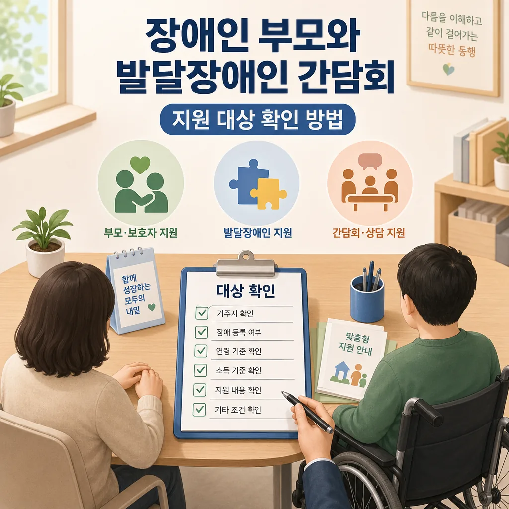 김원기 의정부시장 예비후보, ‘장애인 부모와 발달장애인 선거사무소 방문하여 간담회 가져’ 대상·확인 방법 본문 이미지 1