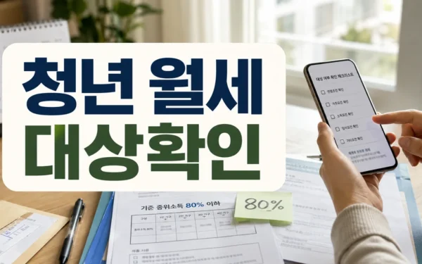 ‘청년 월세’ 지원, 중위소득 80%까지 확대 검토 대상·확인 방법