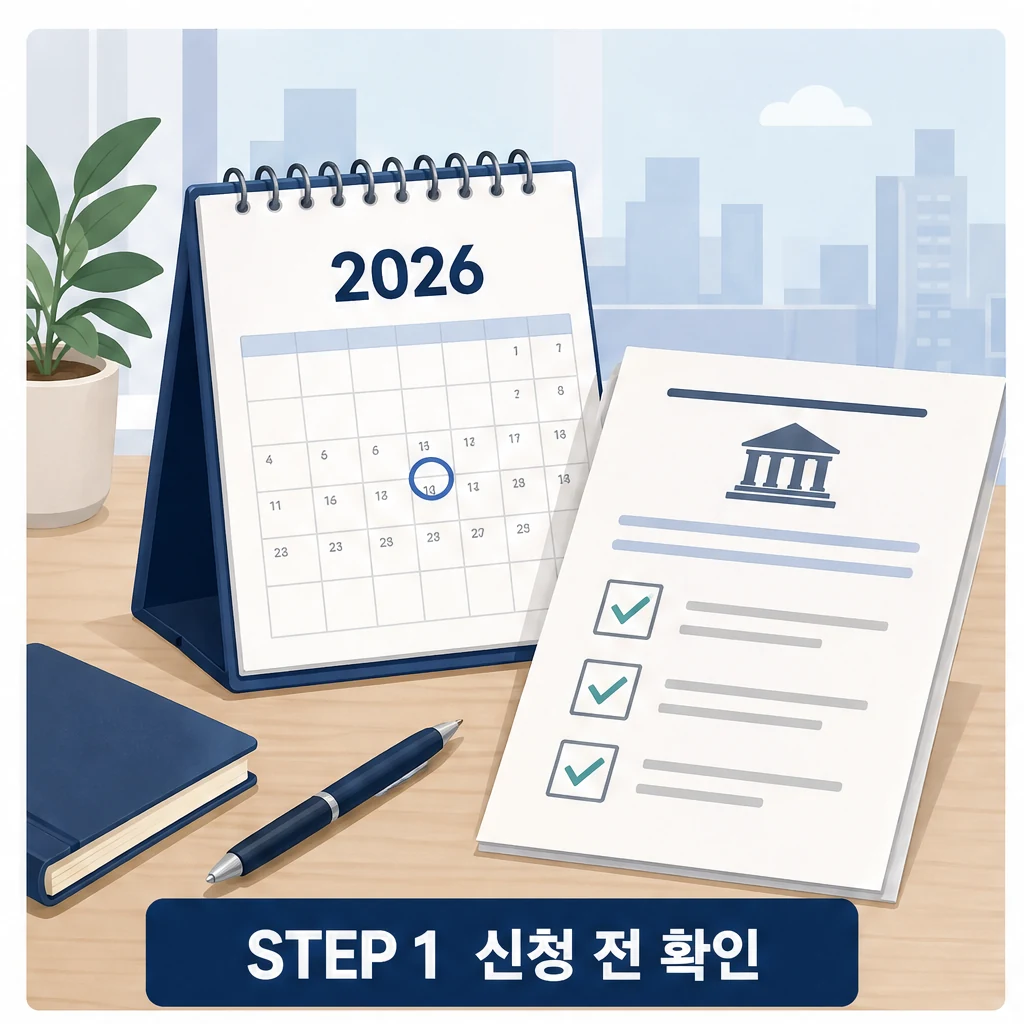 천안시 2026 정책 신청 전 확인 체크 이미지