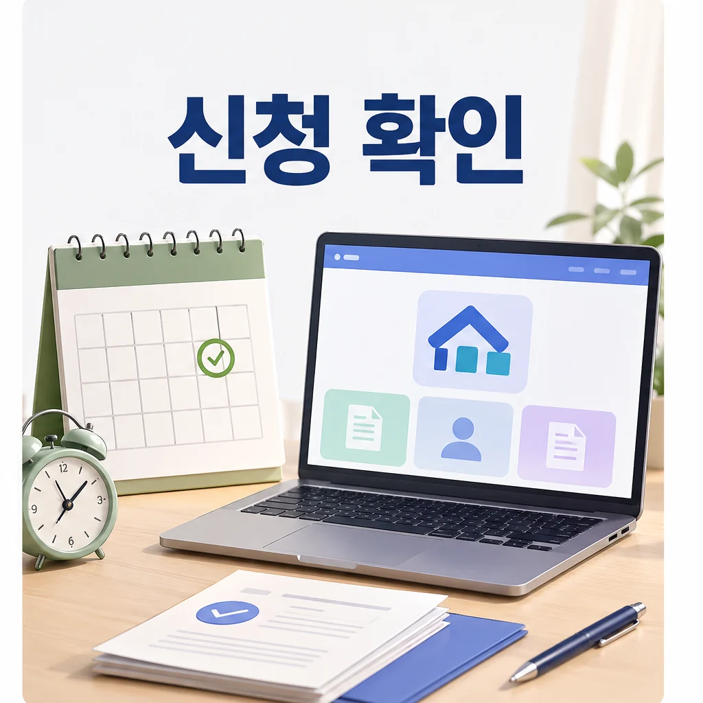 근로장려금 정기신청 홈택스 확인 절차 이미지