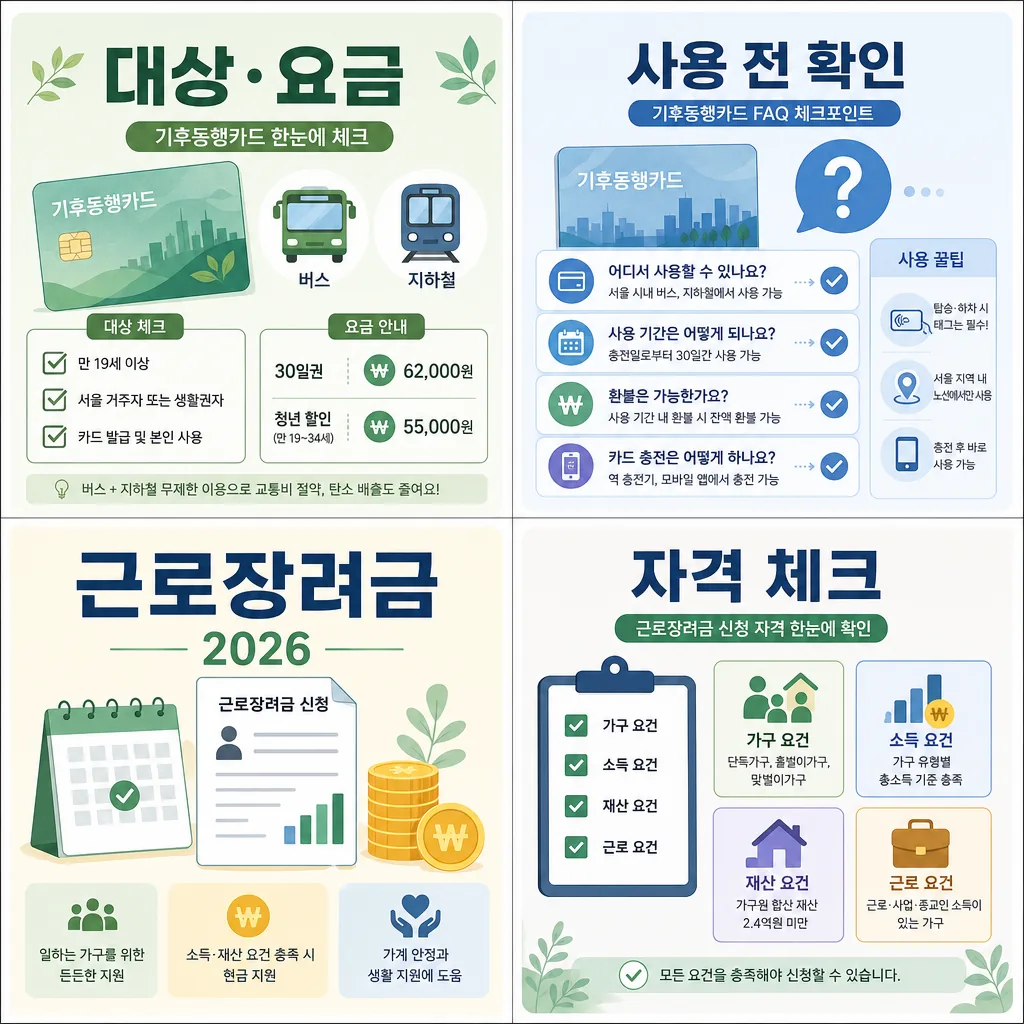 소득·재산 요건 확인 체크리스트 이미지