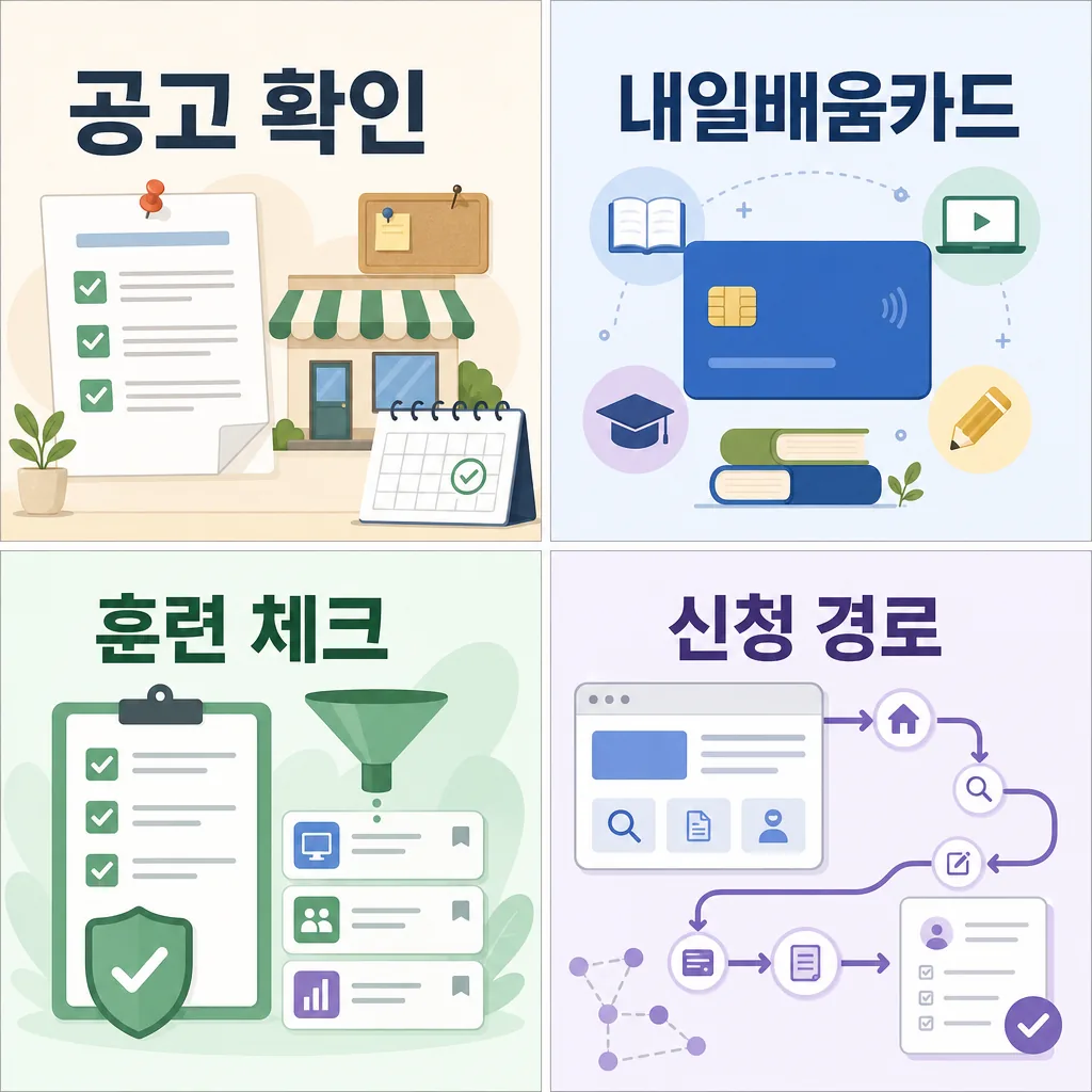 훈련 체크 핵심 요약 이미지