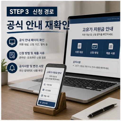 고유가 지원금 신청 경로와 공식 안내 재확인 본문 이미지