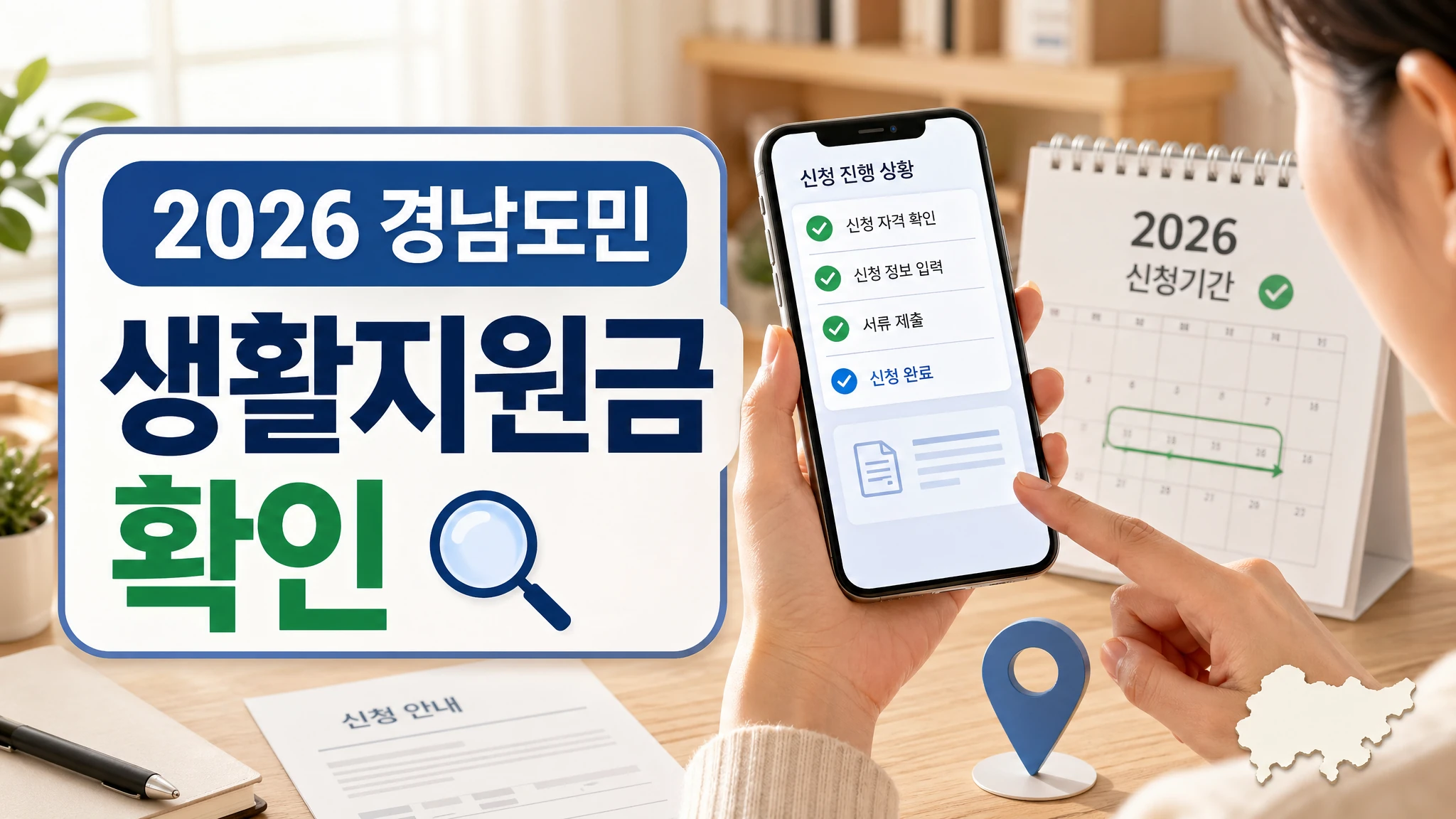 2026 경남도민 생활지원금, 신청기간·온라인 신청 확인법