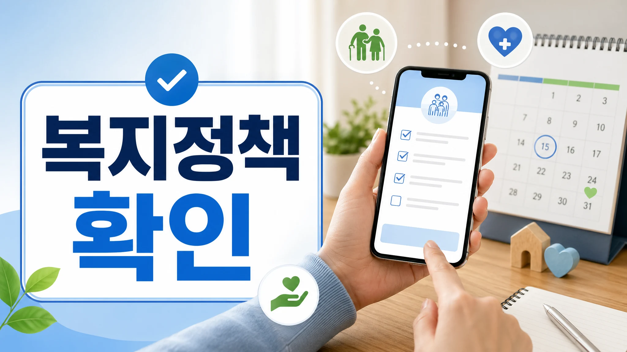 2026년 보건·복지 정책, 신청 전 확인해야 할 변화