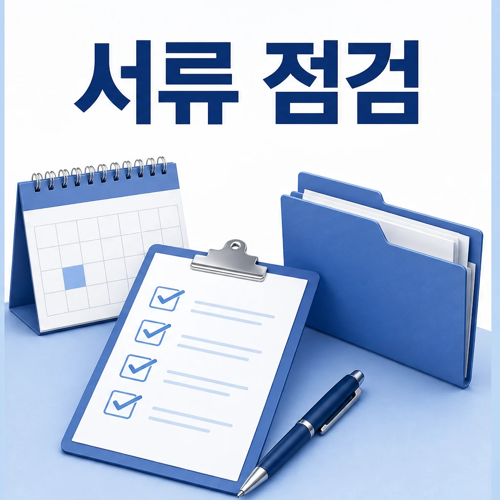 장애인 운전면허 교육비 지원 신청 서류 점검 이미지