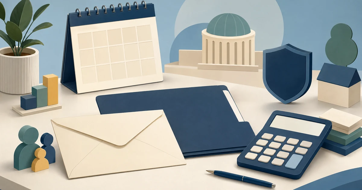 국민연금 내는 돈 변화와 2026 복지정책 확인을 나타낸 정책 일러스트