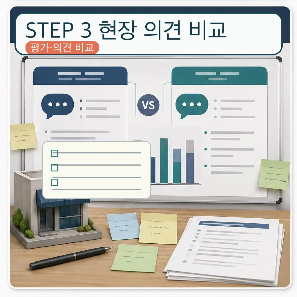 소상공인 지원사업 평가와 현장 의견 비교 이미지